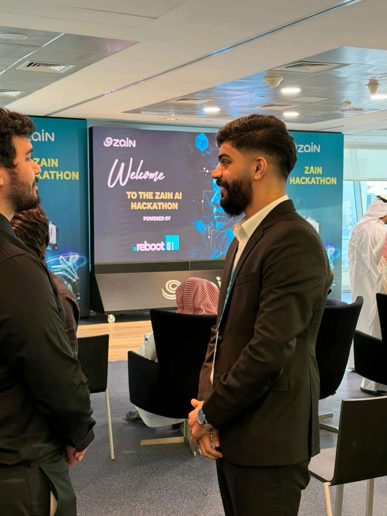 Zain Bahrain AI Hackathon 2025 visual 1